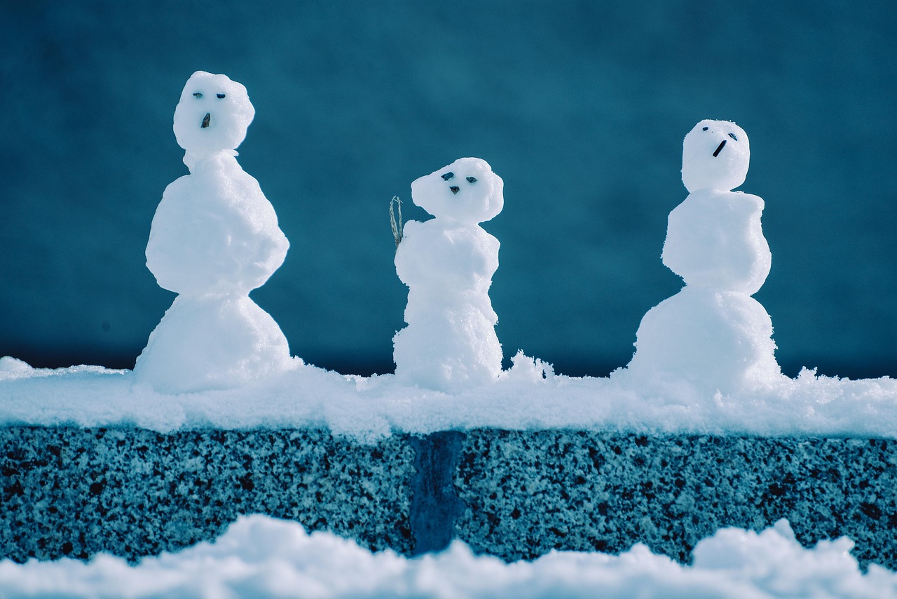 冰雪乐园雪人